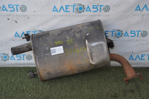 Muffler rear part with barrel right Toyota Camry v40 3.5 dents, without nozzle
