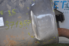 Muffler rear part with barrel right Toyota Camry v40 3.5 dents, without nozzle