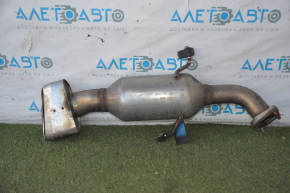 Muffler rear part with barrel Hyundai Santa FE Sport 13-16 pre-rest 2.4 dented