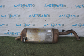 Muffler rear part with barrel Hyundai Elantra AD 17-20 2.0 rusty dents