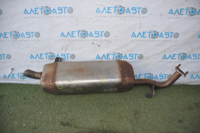Muffler rear part with barrel Hyundai Elantra AD 17-20 2.0 rusty dents