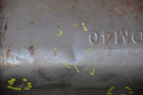 Muffler rear part with barrel Hyundai Elantra AD 17-20 2.0 rusty dents