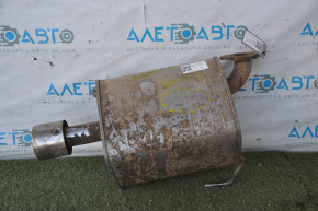 Muffler rear part with barrel left Subaru Legacy 15-19 dented