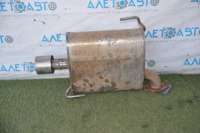 Muffler rear part with barrel left Subaru Legacy 15-19 dented