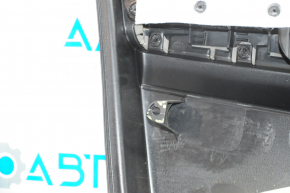 Door trim card front right Subaru Forester 14-15 SJ black with gray insert leather, armrest leather, for cleaning, broken fastener