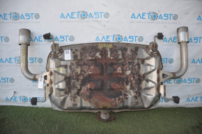 Muffler rear part with barrel Mazda 6 13-17 2.5 rusty