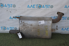 Muffler rear part barrel Toyota Camry v50 12-14 usa dents