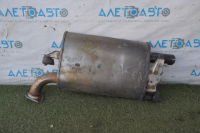 Muffler rear part with barrel Toyota Camry v55 15-17 2.5 usa dent