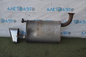 Muffler rear part barrel right Toyota Avalon 13-18 3.5 corrosion