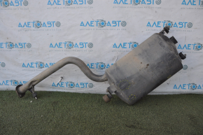 Muffler rear part with barrel right Lexus LS460 LS600h 07-17 dents