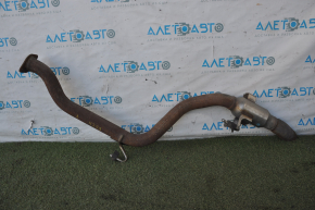 Rear muffler Nissan Pathfinder 13-20 hybrid, rusty, dented