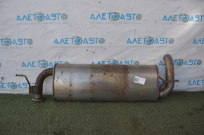 Muffler rear part with barrel Ford Ecosport 18-19 2.0 rusty
