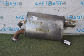 Muffler rear part barrel Toyota Camry v50 12-13 usa XLE, SE with nozzle, dents