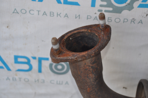 Muffler rear part with barrel Toyota Camry v40 2.4, 2.5, hybrid, rusty