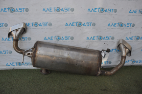 Rear muffler with barrel Nissan Murano z52 15-24 rusty