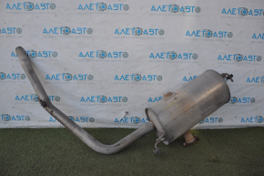 Muffler rear part with barrel Toyota Sienna 11-16 3.5 FWD dent