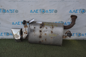 Muffler rear part barrel right Toyota Avalon 13-18 3.5 corrosion, dents