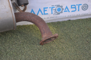 Muffler rear part barrel right Toyota Avalon 13-18 3.5 corrosion, dents