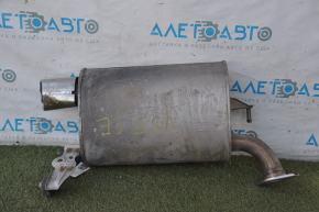 Muffler rear part with barrel Toyota Camry v55 15-17 2.5 usa dents