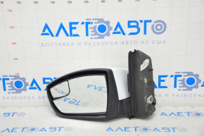 Side mirror left Ford Escape MK3 13-16 prerest 3 pins, white