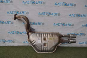 Rear muffler with barrel for Mazda6 09-13 2.5