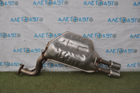 Rear muffler with barrel for Mazda6 09-13 2.5