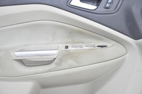 Door trim card front left Ford Escape MK3 13-16 prerest, beige, under chemical