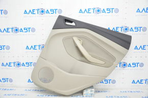 Door trim card rear right Ford Escape MK3 13-19 pre-rest, beige, scratch