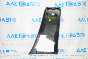 Center pillar trim lower left VW Passat b8 16-19 USA black, scratch