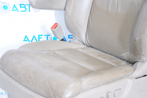 Driver's seat Honda CRV 12-12 with airbag, electric, gray leather, dry-cleanable