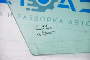 Front right door glass for a Honda Accord 18-22