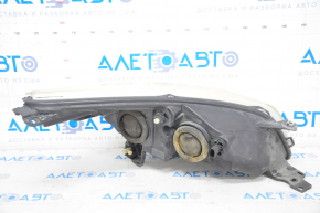 Headlight front left bare Ford Escape MK3 13-16 prerest, halogen, spider web, for polishing