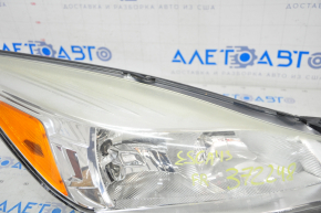 Headlight front right bare Ford Escape MK3 13-16 dorest halogen, cobweb, for polishing