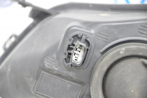 Headlight front right bare Ford Escape MK3 13-16 dorest halogen, cobweb, for polishing