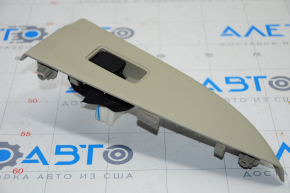 Subaru Outback 10-14 rear right window lift control with beige trim, structure
