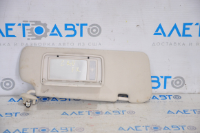 Right visor Honda CRV 12-14 beige for dry cleaning
