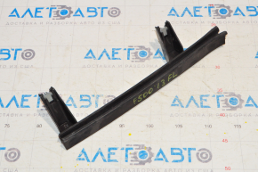 Glass guide door front left rear Fiat 500 12-19