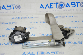 Driver's seat belt Ford Escape MK3 13-17 gray, chemically treated