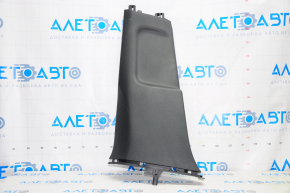 Center pillar trim lower left VW Jetta 11-18 USA black, scratches
