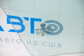 Front right door glass Mazda 3 14-18 BM