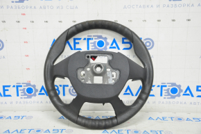 Naked steering wheel Ford Escape MK3 13-14 pre-rest, rubber, black, worn