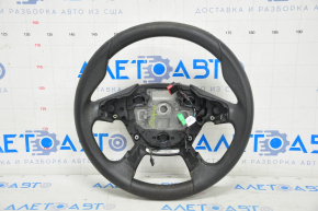 Naked steering wheel Ford Escape MK3 13-14 pre-rest, rubber, black, worn