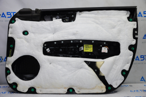 Door trim card front left Kia Optima 16- black with black insert leather, armrest leather, scratches