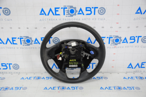 Bare steering wheel Honda Accord 13-17 rubber black, with rear pad, scratches