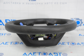 Bare steering wheel Honda Accord 13-17 rubber black, with rear pad, scratches