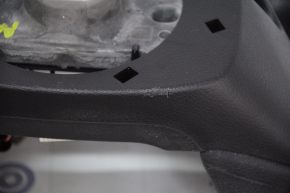 Bare steering wheel Honda Accord 13-17 rubber black, with rear pad, scratches