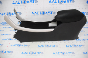 Console central armrest Honda Accord 13-14 velour black, scratches