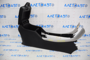 Console central armrest Honda Accord 13-14 velour black, scratches