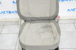 Passenger seat Ford Escape MK3 13-14 without airbag, mechanical, beige cloth, chemically treated