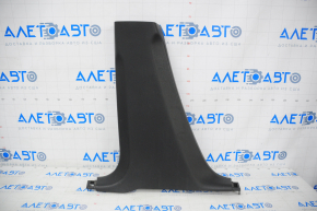 Center pillar trim lower left Honda Accord 13-17 black, scratches